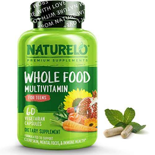NATURELO Whole Food Multivitamin for Teens