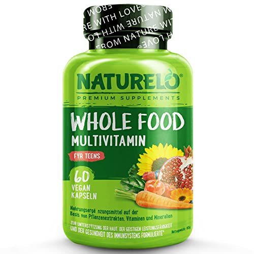 NATURELO Whole Food Multivitamin for Teens